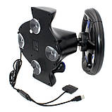 Ігрове кермо з педалями та коробкою передач USB для ПК ноутбука PS2 PS3 PC Геймерський Vibration Steering Wheel, фото 4
