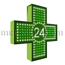 Аптечний хрест 600х600 світлодіодний односторонній. Серія "Twenty-Four"