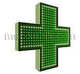 Аптечний хрест 750х750 світлодіодний односторонній. Серія "Standart", фото 2