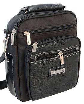 Чоловіча барсетка, сумка Wallaby mebelime  чорна