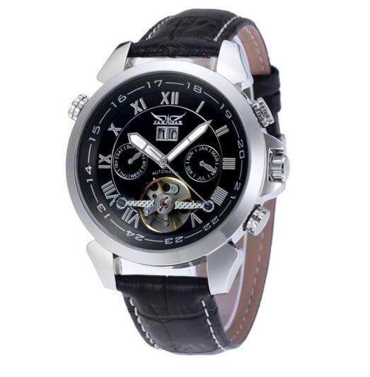 Чоловічий годинник Jaragar Turboulion Silver