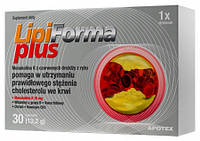 LipiForma Plus для поддержания нормального уровня холестерина в крови 30 капсул