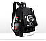 Рюкзак повсякденний FORTNITE (46х30х15) / Люмінесцентний рюкзак чорний/ Міський, шкільний (жіночий, чоловічий), фото 5