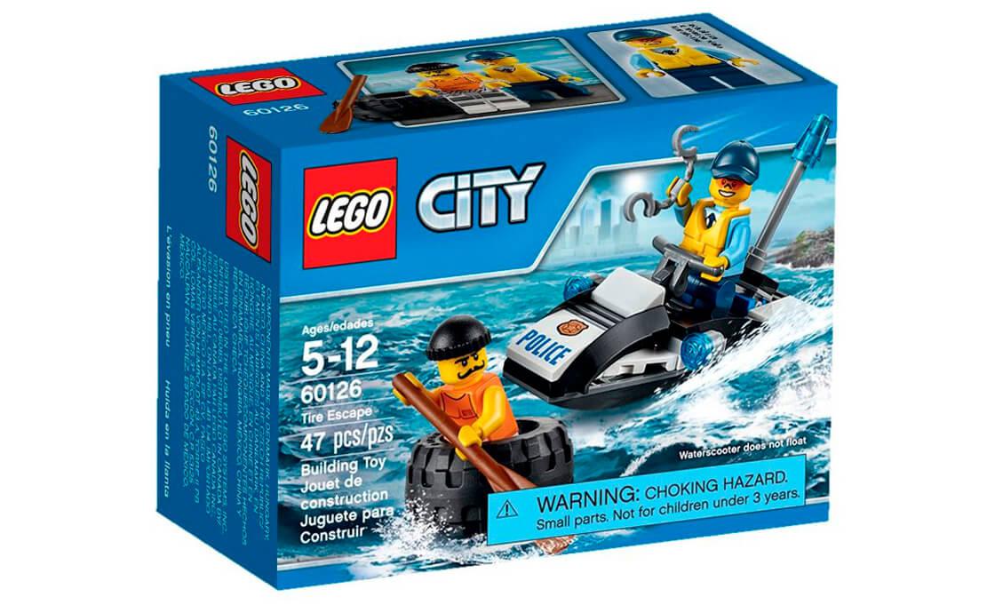 Конструктор Лего LEGO City Втеча в шині