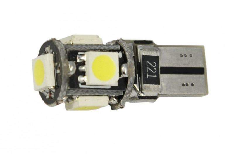 Світлодіодна лампа T10-010 CAN 5050-5 12 V ST