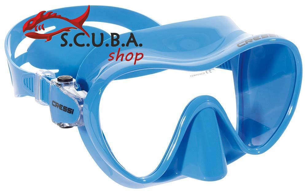 Дитяча маска для плавання Cressi Sub F1 Junior Blue