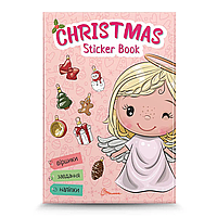 Christmas sticker book. Віршики до свят