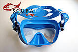 Дитяча маска для плавання Cressi Sub F1 Junior Blue, фото 3