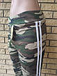 Штани спортивні жіночі камуфляжні трикотажні на флісі (утеплені лосіни) LI RUO, фото 5