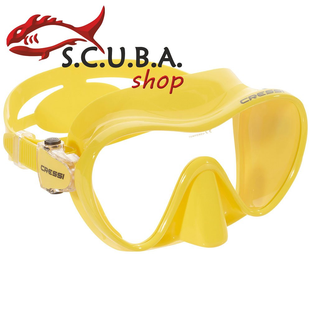 Дитяча маска для плавання Cressi Sub F1 Junior Yellow