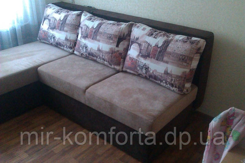 Оббивка кутового дивана, фото 1