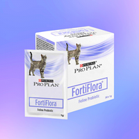 Фортифлора пробіотична добавка для кішок і кошенят Пурину Pro Plan FortiFlor, 30х1г