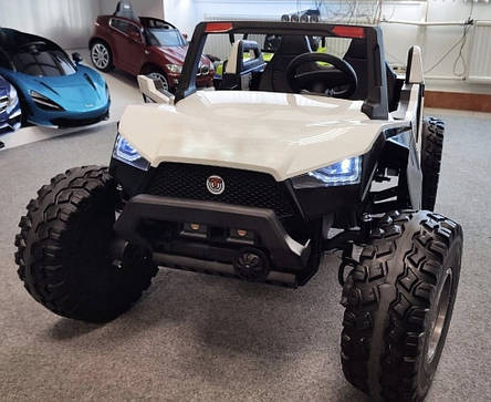 Дитячий електромобіль джип двомісний Bambi M 4170EBLR-1 (MP3, SD карта, USB, мотори 24V4x76W, акум.2x12V7AH), фото 1