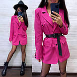 Піджак жіночий із підкладкою без ременя, фото 8