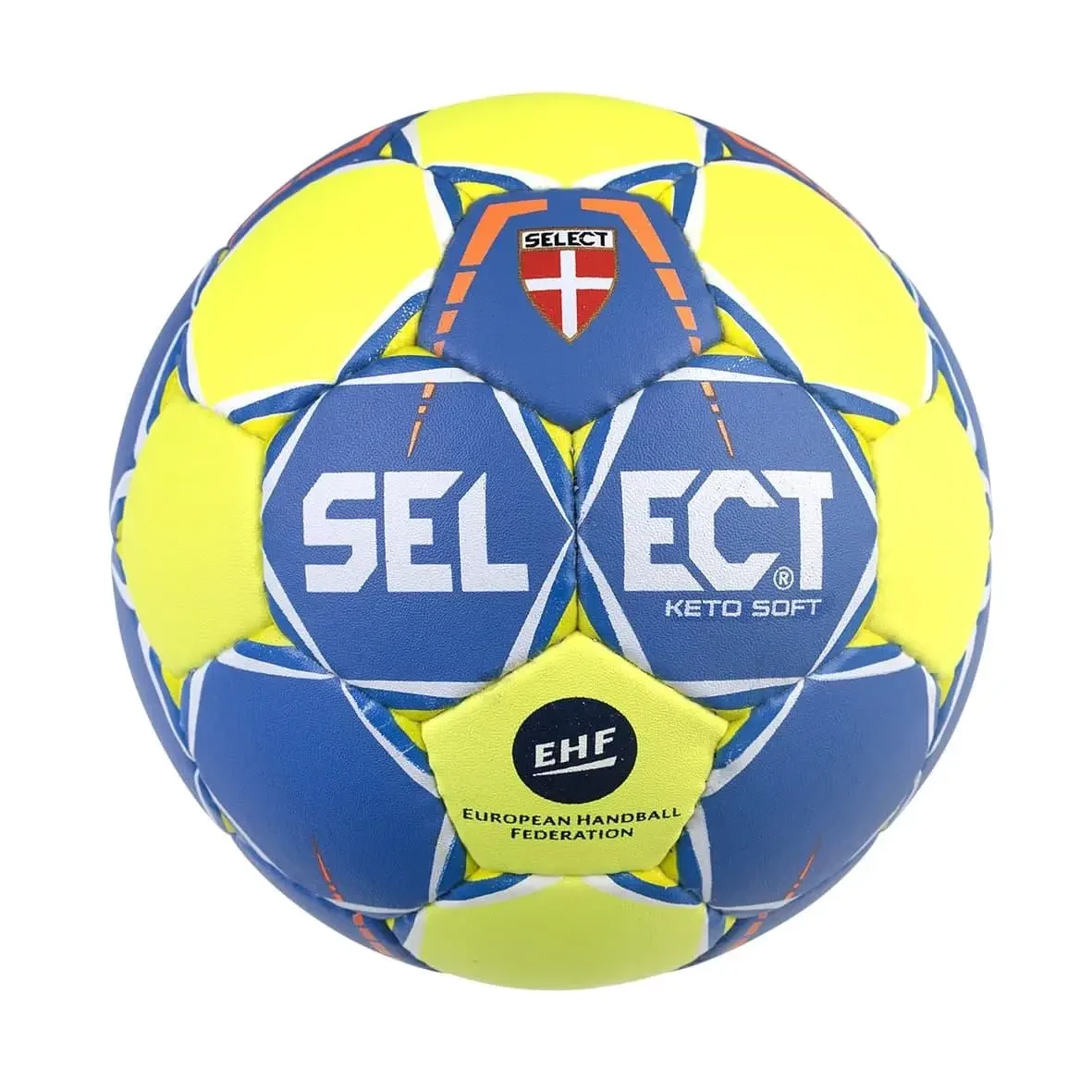 М'яч гандбольний Select HB Keto Soft р. 1 (384084-015) Yellow/Blue