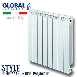 Біметалевий радіатор Global Style 500/80