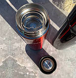 Термокухоль із датчиком температури з неіржавкої сталі 500 мл Edenberg EB-644 Термо чашка вакуумна для кави та чаю, фото 7