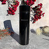 Термокухоль із датчиком температури з неіржавкої сталі 500 мл Edenberg EB-644 Термо чашка вакуумна для кави та чаю, фото 3