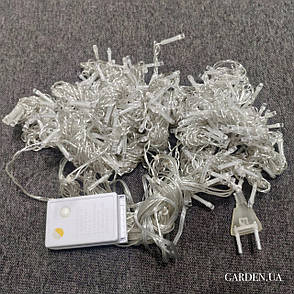 Гірлянда Штора GARDEN 3 м*3 м теплий білий, фото 4