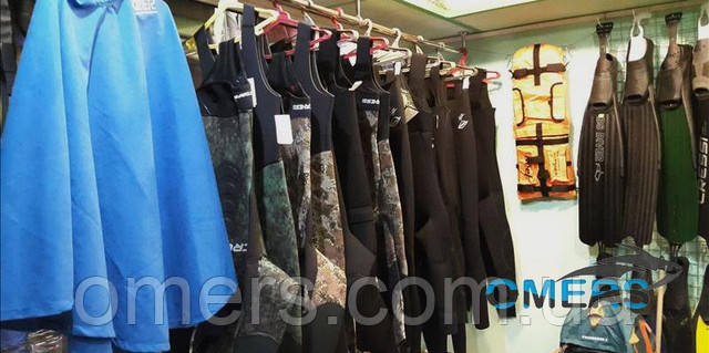 Гідрокостюм для підводного полювання, пончо з мікрофібра в Магазині Омерс Харків Магазин Омерс Харків