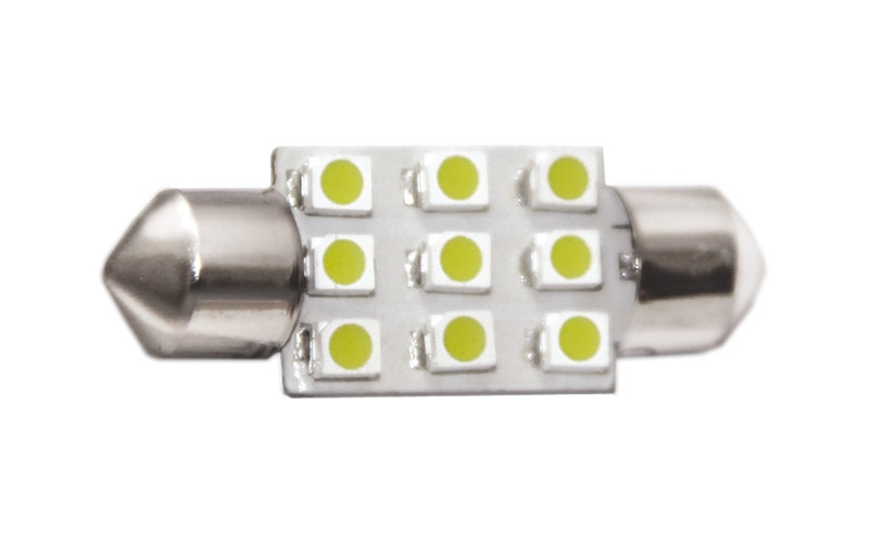 Світлодіодна лампа T11-003 (36 mm) 3528-9 12 V ST