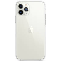 Прозрачный силиконовый чехол - накладка Silicone Case 1.2mm for iPhone 11 Pro, Clear