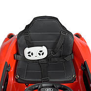 Дитячий електромобіль Ferrari (4 мотори по 25W, 1 акум 12V9AH, MP3, USB) Bambi M 4700EBLR-3 Червоний, фото 6