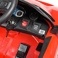 Дитячий електромобіль Ferrari (4 мотори по 25W, 1 акум 12V9AH, MP3, USB) Bambi M 4700EBLR-3 Червоний, фото 9