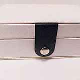 Скринька для прикрас шкірозамінник, фото 5