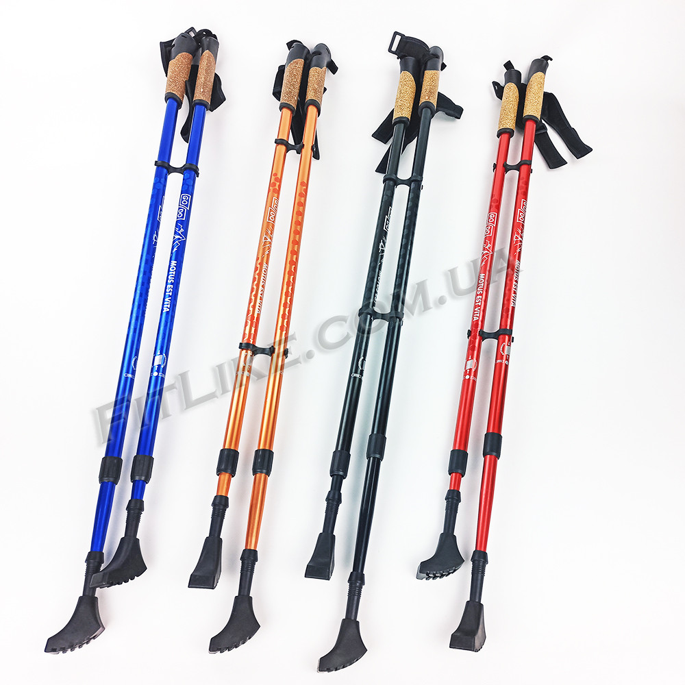 Трекинговые палки для скандинавской ходьбы Усиленные Tracking Aluminum ...