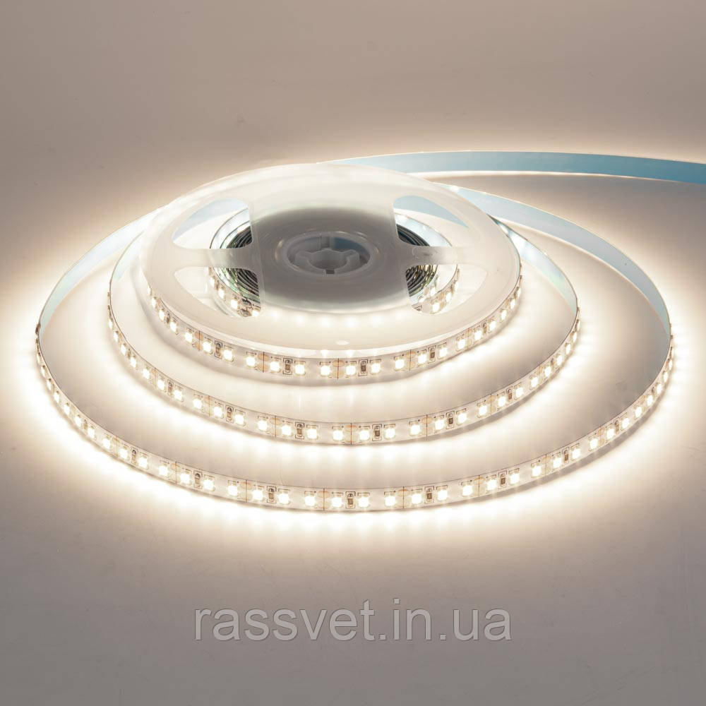 Світлодіодна стрічка нейтральна біла 12V AVT smd2835 168LED/м IP20