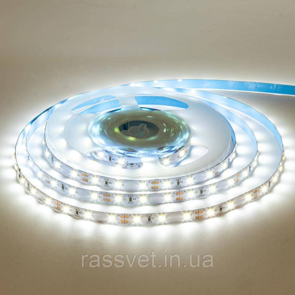 Стрічка світлодіодна біла 12V AVT-Prof smd2835 60LED/m IP20, 1м
