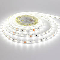 Лента светодиодная белая 12V smd2835 60LED/m IP20, 1м