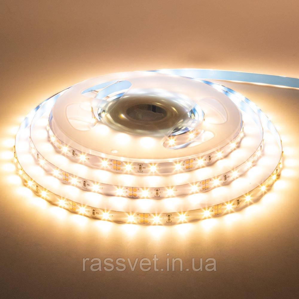 Стрічка світлодіодна біла тепла 12V AVT-Prof smd2835 60LED/m IP20, 1м