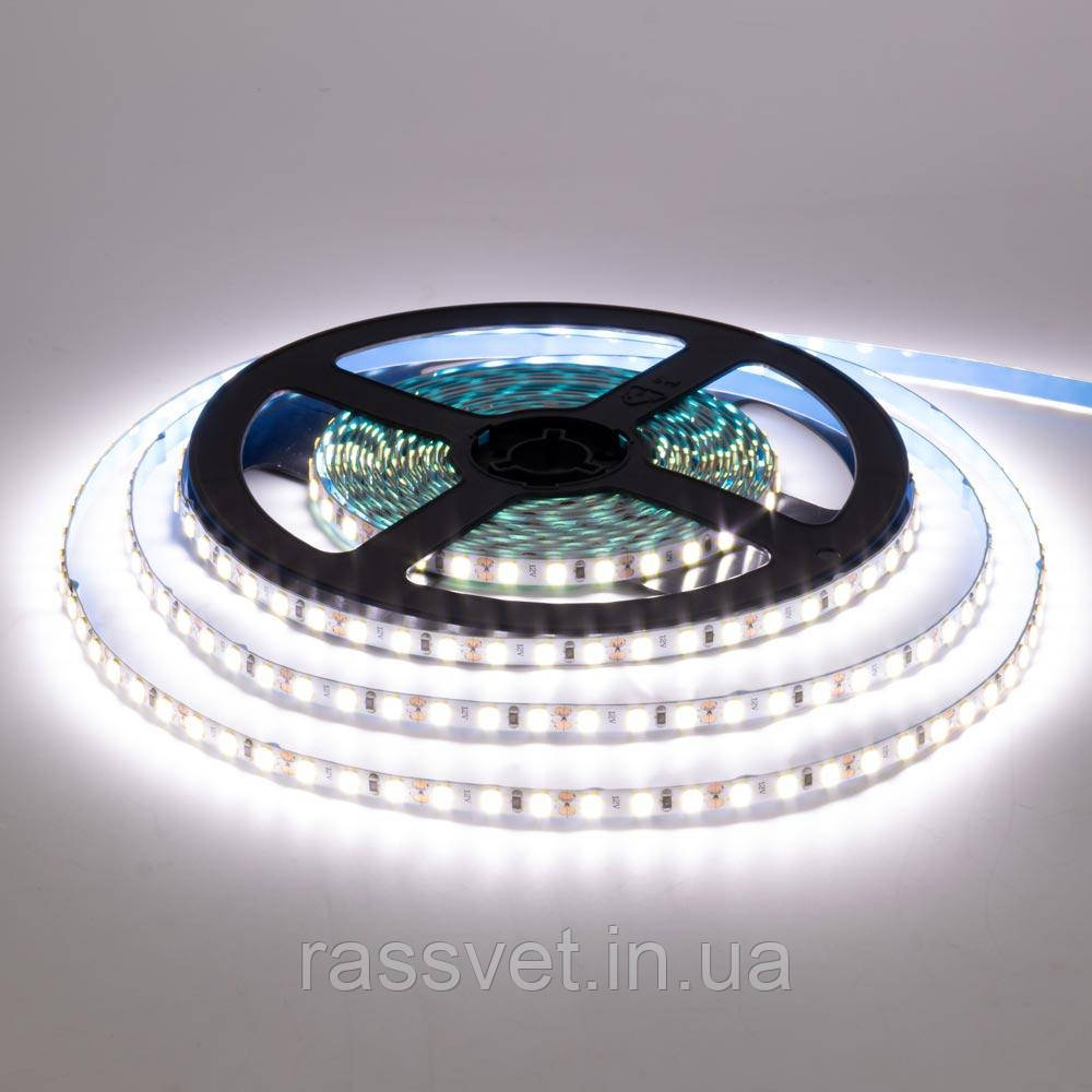 Стрічка світлодіодна нейтральна біла 12V AVT smd2835 120LED/m IP20, 1м