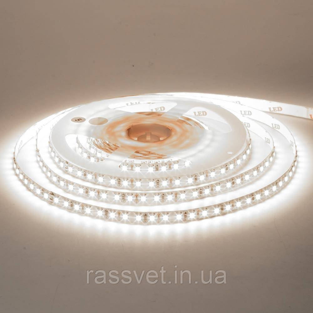 Світлодіодна стрічка 12В біла нейтральна 120led/m AVT New smd3528 IP20, 1м