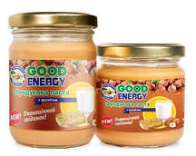 Фундукова паста з арахісом "Good Energy", 180 г