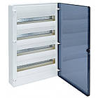 VS418TD Щит Hager GOLF зовнішнього встановлення з прозорими дверима, 72мод. Хагер Гольф VS418TD