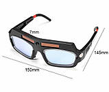 Зварювальні окуляри Хамелеон з автозатемненням YZ06, фото 4