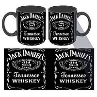 Чашка кольорова чорна віскі Jack Daniel's (zc0014)