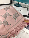 Стильний шарф палантин хустка Gucci Гуччі зимова новинка, фото 2