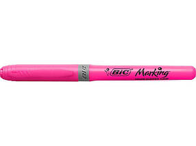 Текстовиділювач Grip , рожевий 12шт bc811934 ТМ BIC