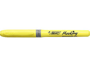 Текстовиділювач Grip , жовтий 12шт bc811935 ТМ BIC