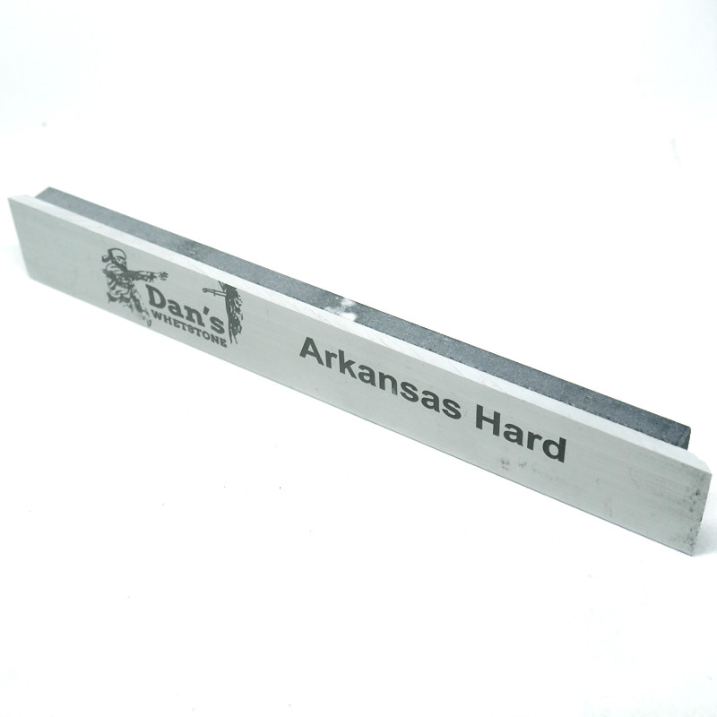 Точильний камінь Арканзас Твердий Dans Whetstone (Hard Arkansas) 150х22х6мм на бланку, фото 1