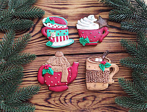 Набір новорічних пряників "Чайний"
