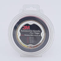 Скотч двухсторонний "Plus Tape" (2шт), 3M, 6mmx2mx1,14mm, черный, 72320