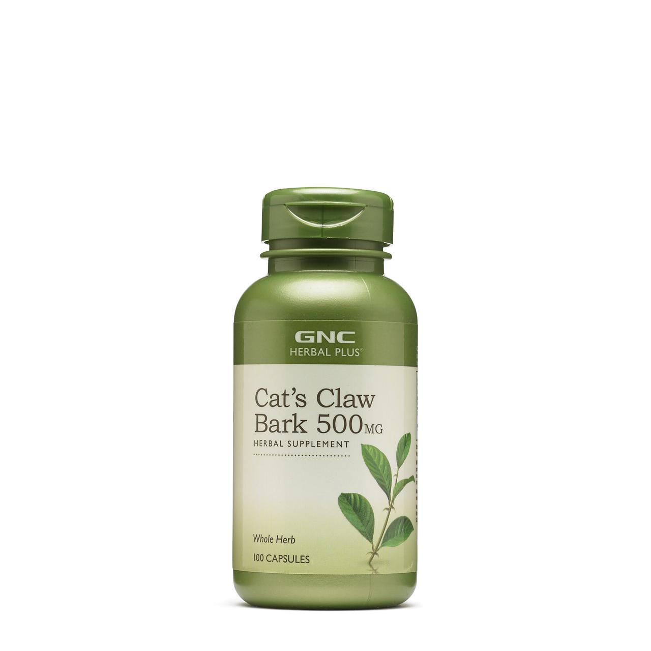 Кора котячого кігтя GNC cat's Claw Bark 500 мг 100 капс.