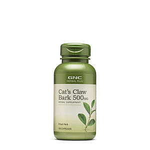 Кора котячого кігтя GNC cat's Claw Bark 500 мг 100 капс.