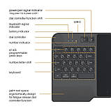 Бездротовий графічний планшет Huion Inspiroy Keydial KD200 з клавіатурою + рукавичка, фото 4