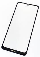 Стекло дисплея Nokia 2.4 TA-1270, черное, с OCA-пленкой